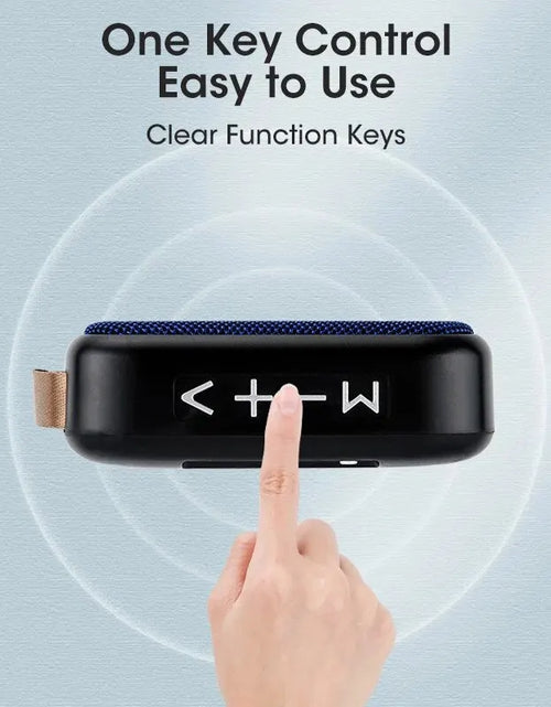 Load image into Gallery viewer, New Wireless Speaker Outdoor Portable Subwoofer Mini Speaker Home Cloth Card Speaker
