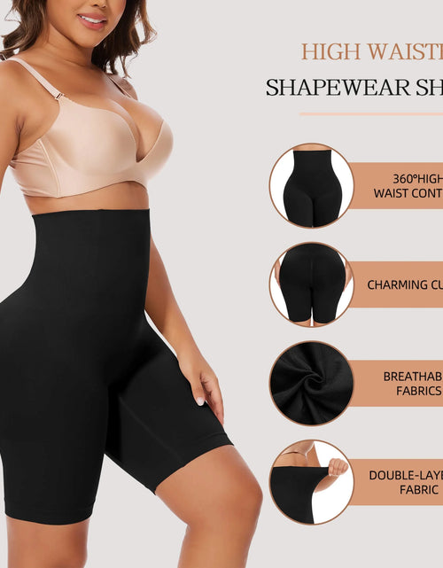 Load image into Gallery viewer, Shapewear Tummy Control Underwear Body Shaper for Women High-Waisted Thigh Slimming Butt Lifting Panties
