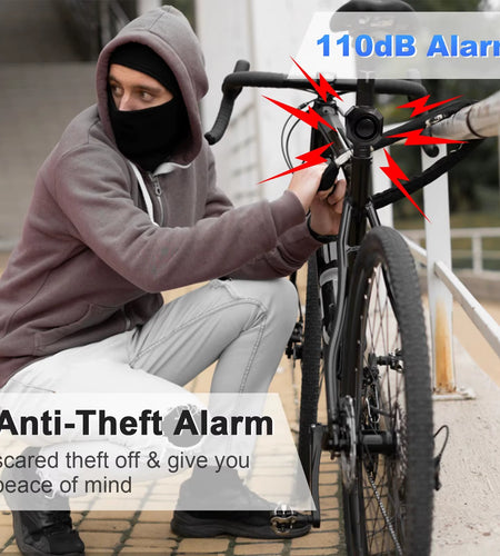 Ultimate Bike Guard™ – Wireless Vibration Alarm with Remote & USB Charging