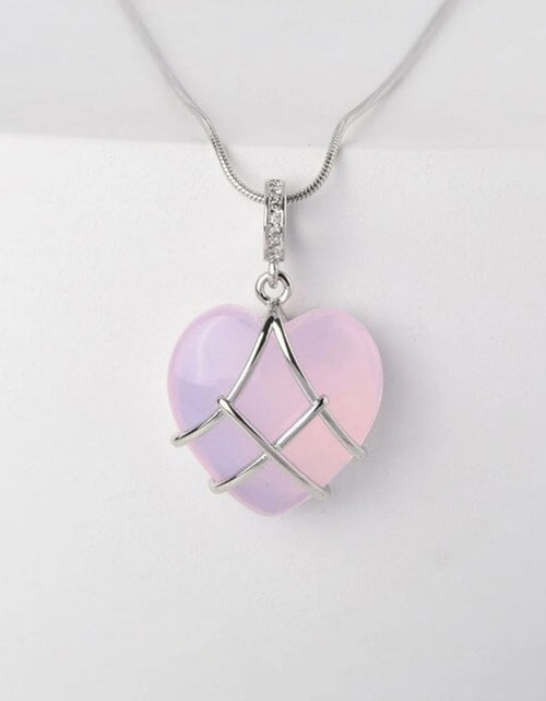 Load image into Gallery viewer, Fashion Moonstone Necklace for Cartoon Princess Love Girl Necklace Novelty Jewelry
