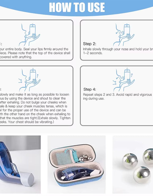 Load image into Gallery viewer, Sonmol Nascool Mucus Removal Device – Advanced Lung Expander &amp; Phlegm Clearance Trainer for Easier Breathing
