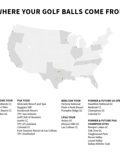 Load image into Gallery viewer, Mixed Golf Ball Brands, Mint/ 5A/ AAAAA Quality, 48 Pack, White
