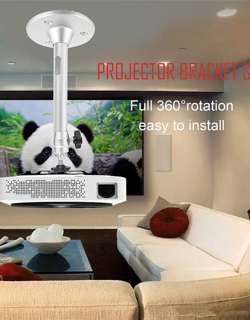 Load image into Gallery viewer, Mini Projector Wall Mount Stand Ceiling Bracket Holder for HY300 YG300 J15 HY320 Mini Projector DV Security Web Camera
