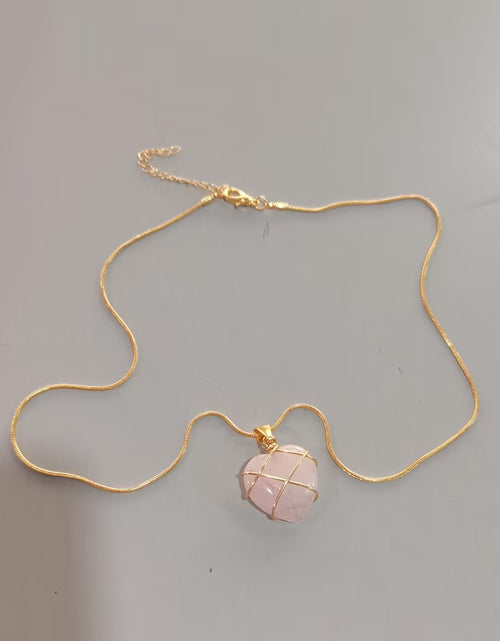 Load image into Gallery viewer, Fashion Moonstone Necklace for Cartoon Princess Love Girl Necklace Novelty Jewelry
