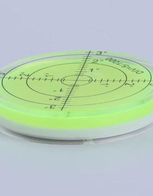 Load image into Gallery viewer, PrecisionPro 60MM PMMA Bubble Level – Accurate Surface Measurement Tool for Perfect Alignment
