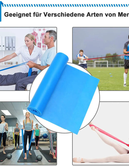 Load image into Gallery viewer, Elastic Fitness Bands 3Pcs Resistance Bands Elastic Fitness Tapes Yoga Pilates Crossfit Stretching Muscular Work Out Equipment
