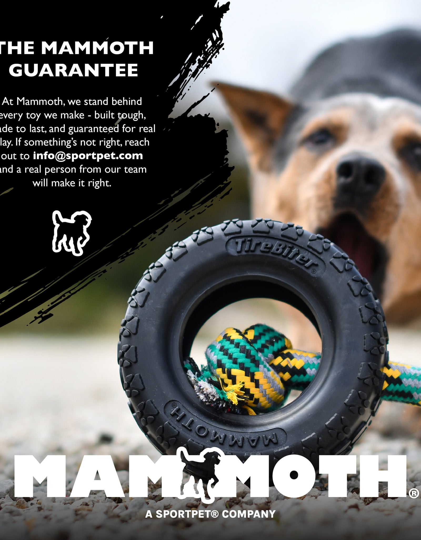 Flossy Chews Cottonblend 5 Knot Tug Rope Dog Toy Extra Large 36", Assorted Colors