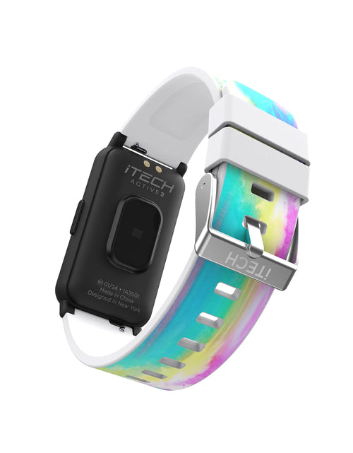 Load image into Gallery viewer, Active 3 Unisex Adult Smartwatch Fitness Tracker, Tie Dye, Silicone Strap
