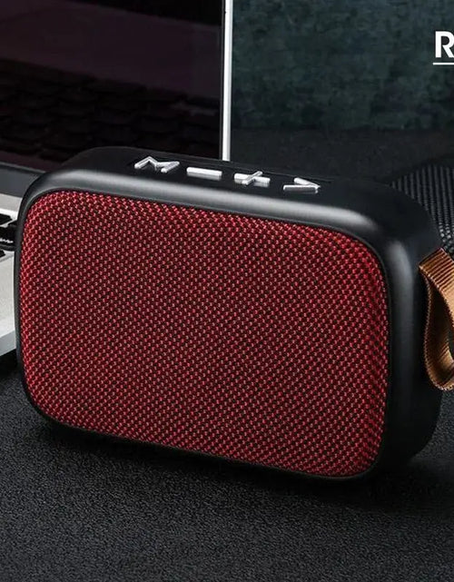 Load image into Gallery viewer, New Wireless Speaker Outdoor Portable Subwoofer Mini Speaker Home Cloth Card Speaker
