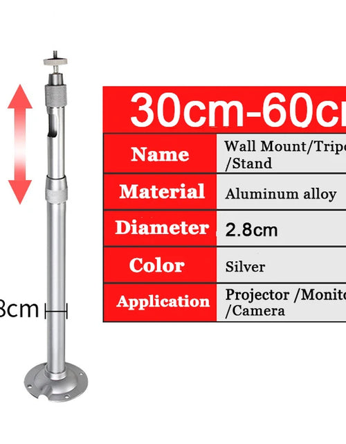 Load image into Gallery viewer, Mini Projector Wall Mount Stand Ceiling Bracket Holder for HY300 YG300 J15 HY320 Mini Projector DV Security Web Camera
