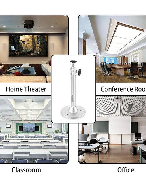 Load image into Gallery viewer, Mini Projector Wall Mount Stand Ceiling Bracket Holder for HY300 YG300 J15 HY320 Mini Projector DV Security Web Camera
