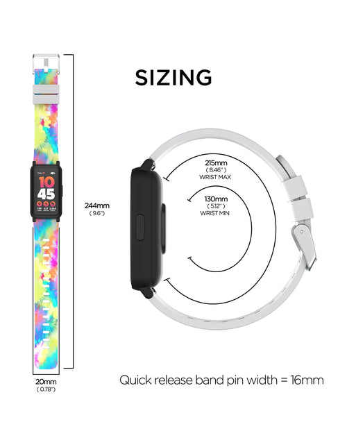 Load image into Gallery viewer, Active 3 Unisex Adult Smartwatch Fitness Tracker, Tie Dye, Silicone Strap
