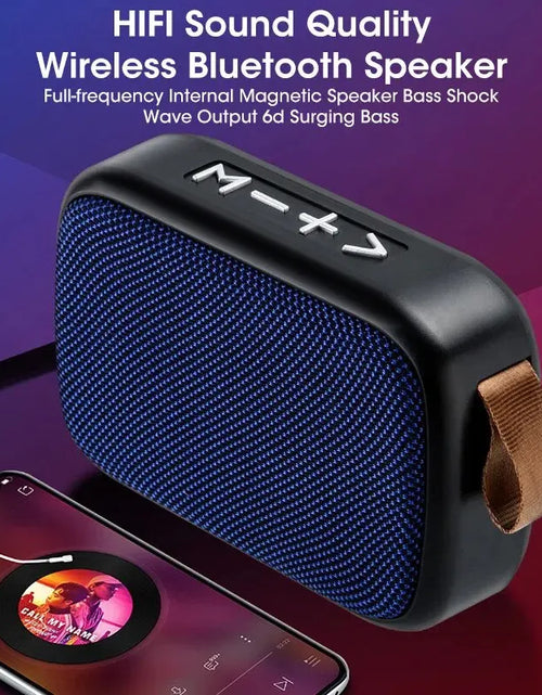 Load image into Gallery viewer, New Wireless Speaker Outdoor Portable Subwoofer Mini Speaker Home Cloth Card Speaker
