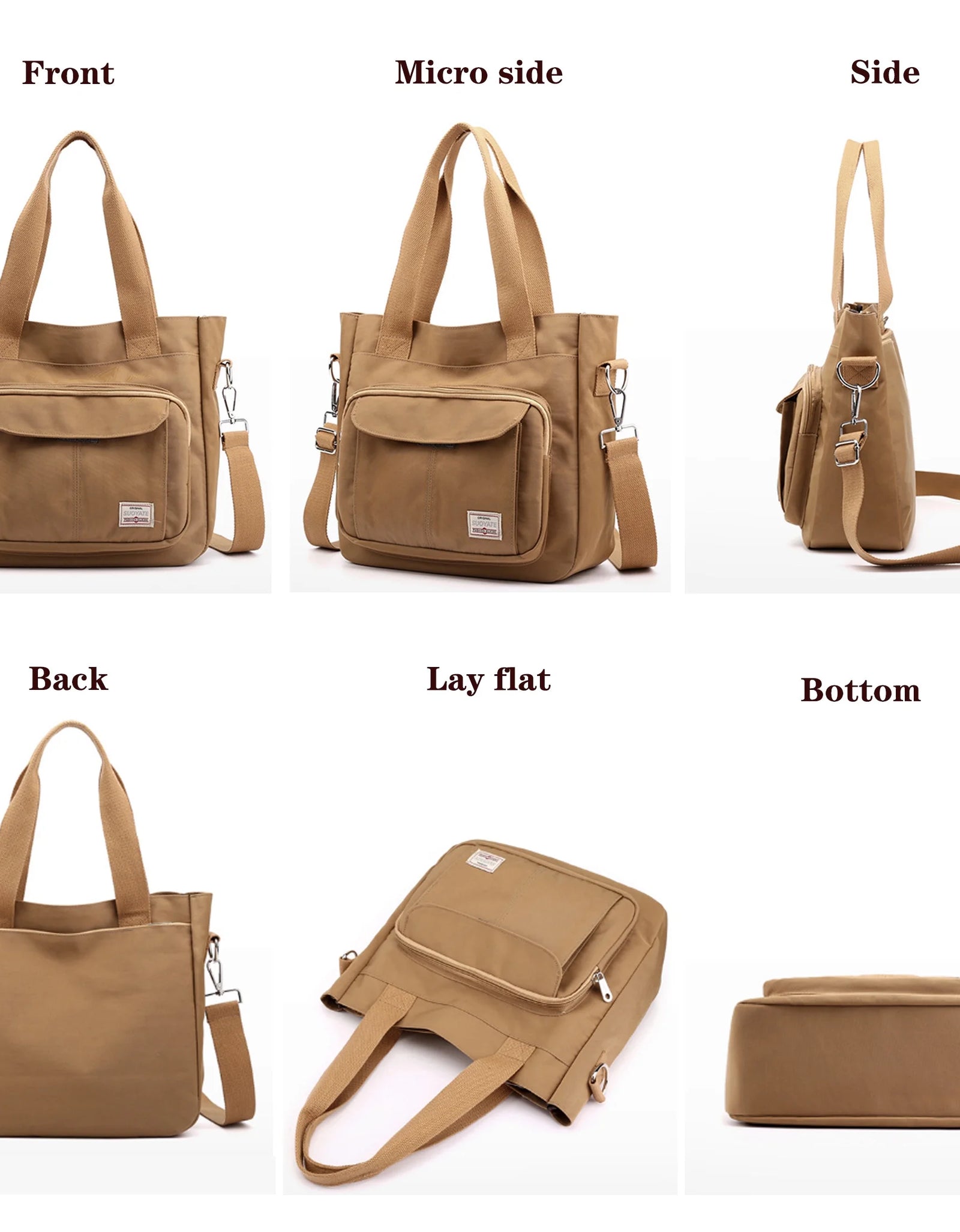 Handbags Womens Tote Bags Quality Women Crossbody Shoulder Bags Large Capacity